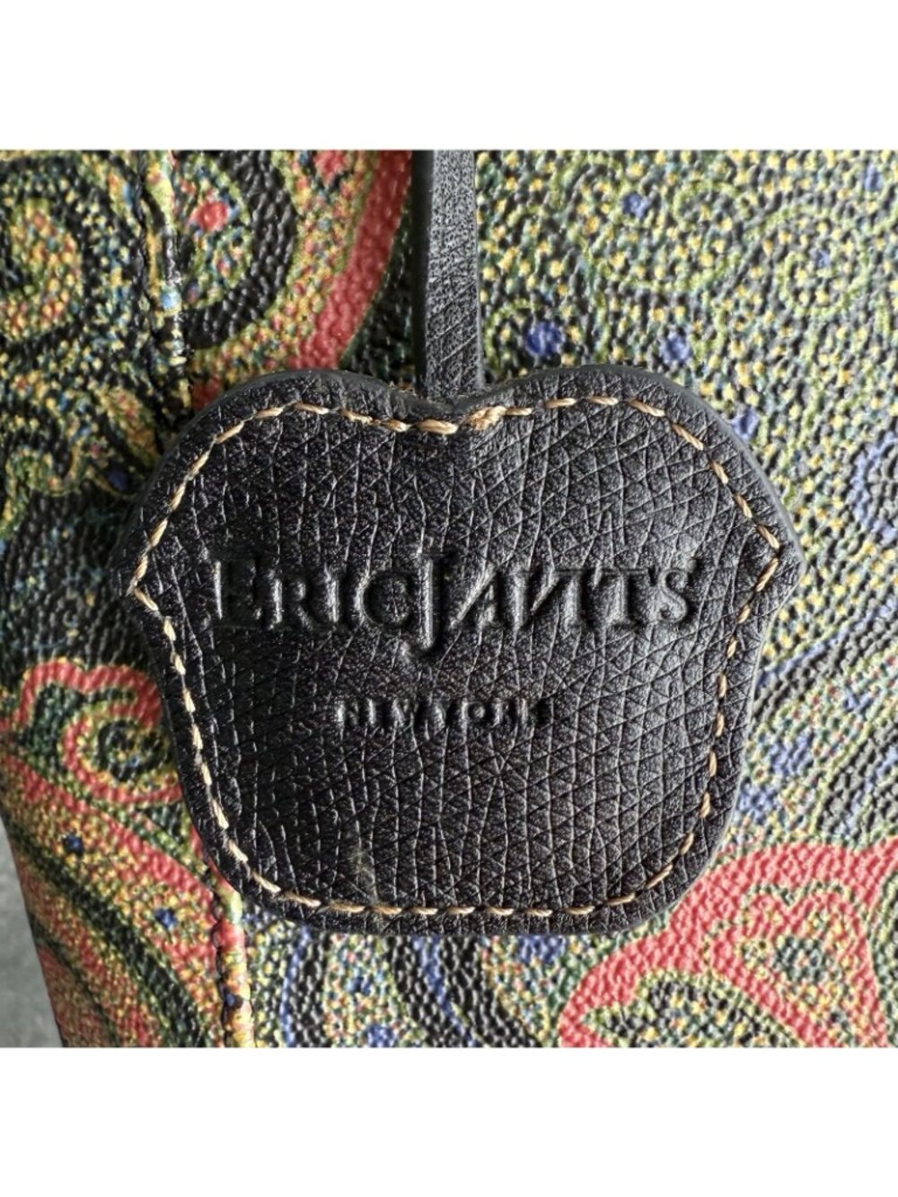 Eric Javits New York Paisley Purse Tote Bag - Picture 4 of 16